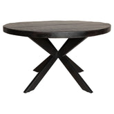 Eetkamertafel Denver Black | Rond | 140 cm - WeAreTables